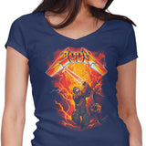 Rip the Demon - Women's V-Neck