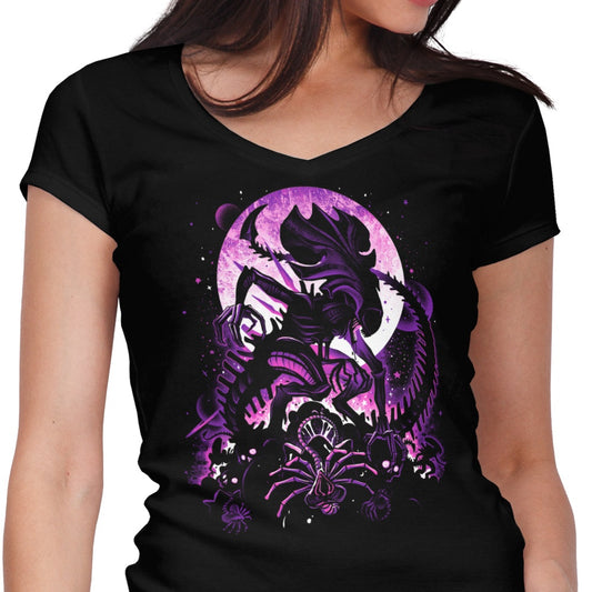 Rise of the Xeno Queen - Women's V-Neck