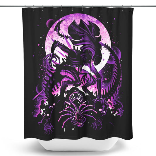 Rise of the Xeno Queen - Shower Curtain