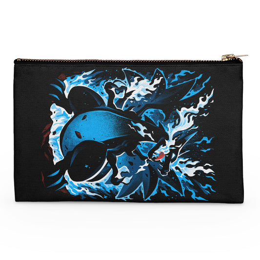 Roaring Blue Flames - Accessory Pouch