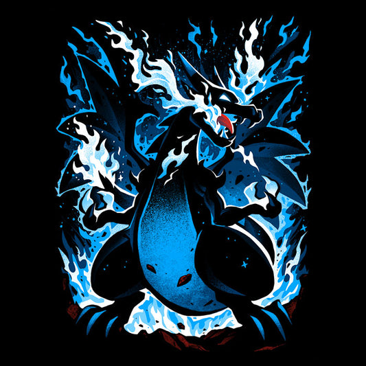 Roaring Blue Flames - Men's Apparel