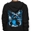 Roaring Blue Flames - Hoodie