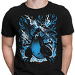 Roaring Blue Flames - Men's Apparel