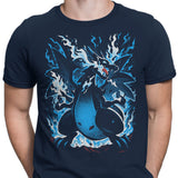 Roaring Blue Flames - Men's Apparel