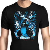 Roaring Blue Flames - Men's Apparel