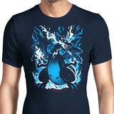 Roaring Blue Flames - Men's Apparel