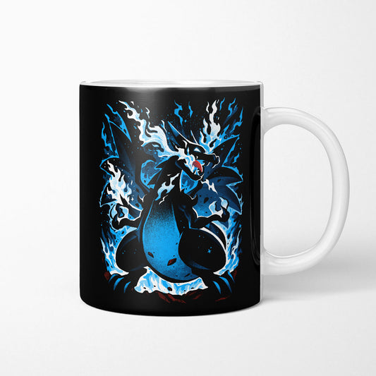 Roaring Blue Flames - Mug
