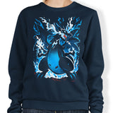 Roaring Blue Flames - Sweatshirt