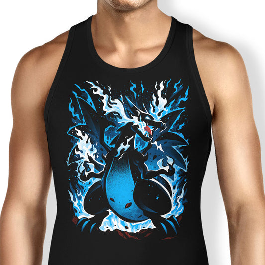 Roaring Blue Flames - Tank Top