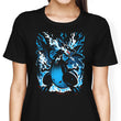 Roaring Blue Flames - Women's Apparel