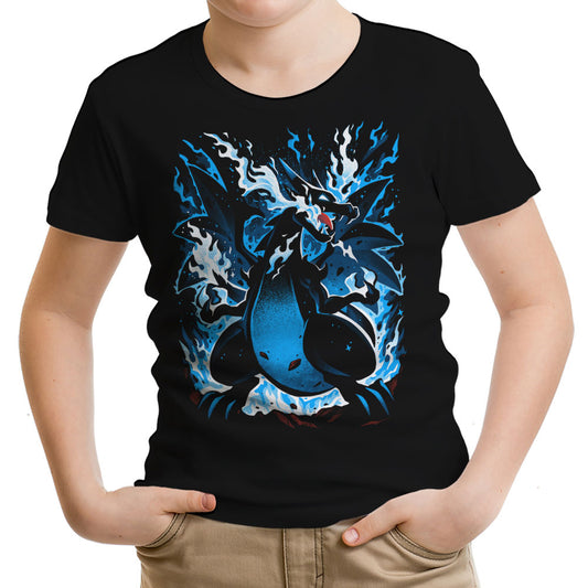 Roaring Blue Flames - Youth Apparel