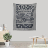 Robo Garage - Wall Tapestry
