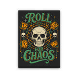 Roll for Chaos - Canvas Print