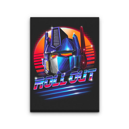 Roll Out - Canvas Print
