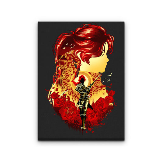 Rosebrand - Canvas Print