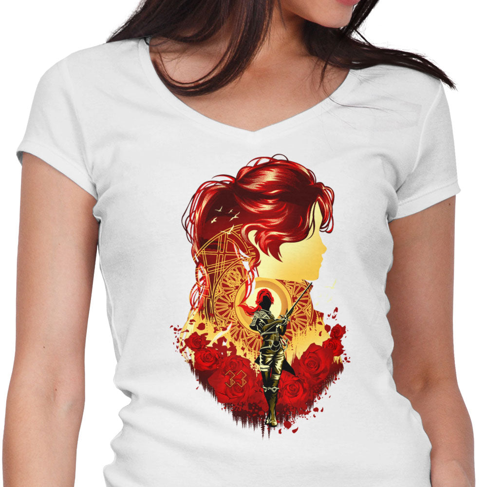 Rosebrand - Women's V-Neck