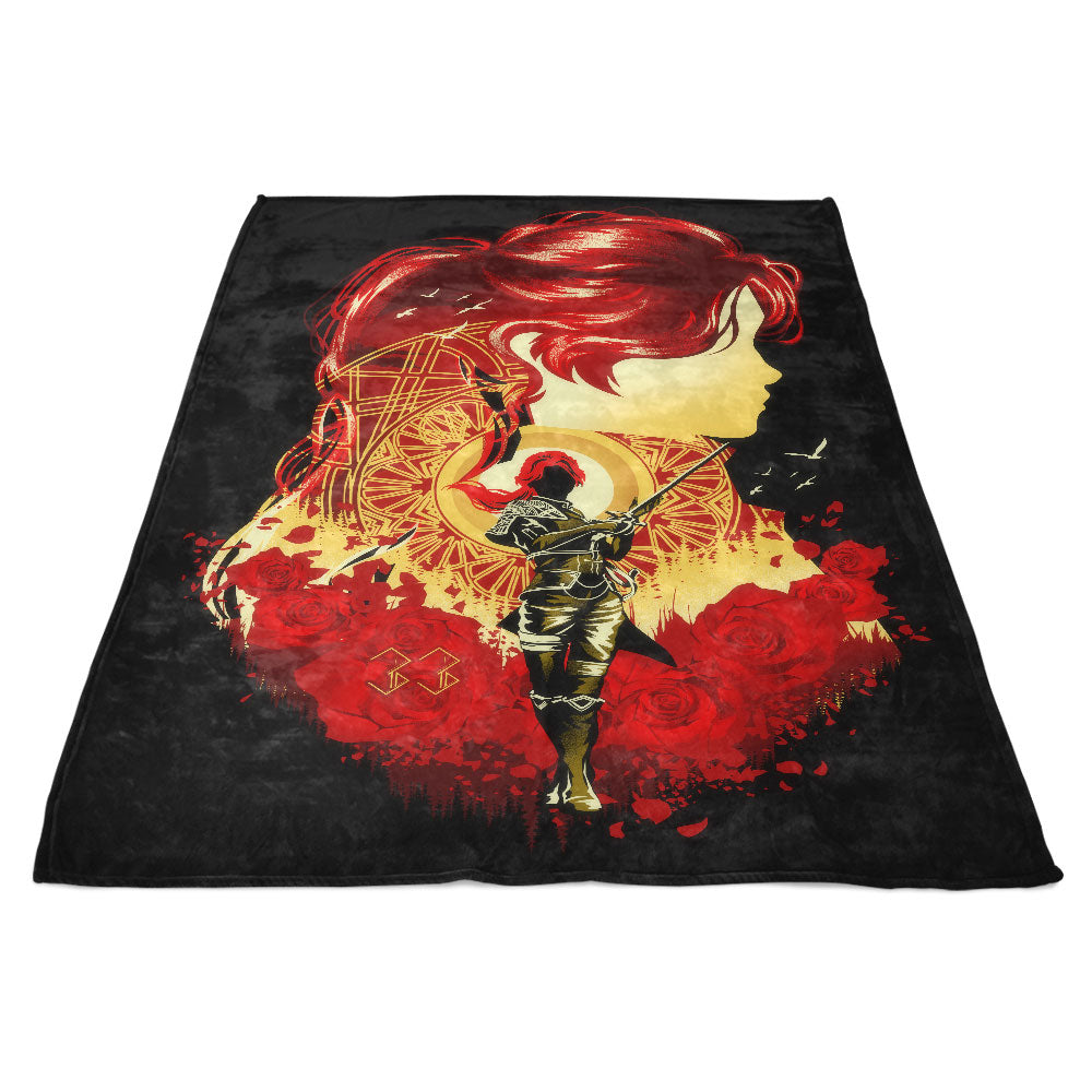 Rosebrand - Fleece Blanket