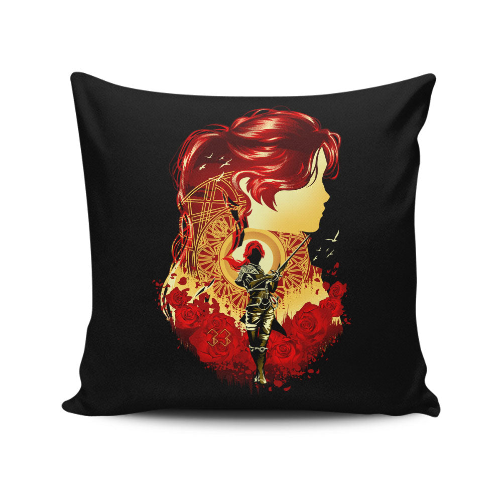 Rosebrand - Throw Pillow