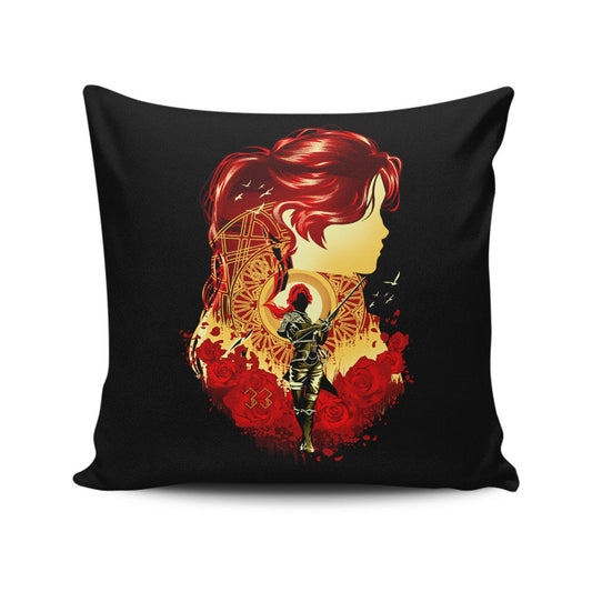 Rosebrand - Throw Pillow
