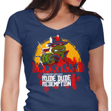 Rude Dude Redemption - Women's V-Neck