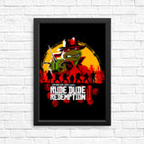 Rude Dude Redemption - Posters & Prints