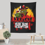 Rude Dude Redemption - Wall Tapestry