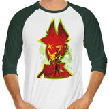 Ruler of the Airwaves - 3/4 Sleeve Raglan T-Shirt