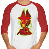 Ruler of the Airwaves - 3/4 Sleeve Raglan T-Shirt