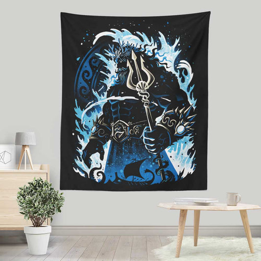 Ruler of the Deep - Wall Tapestry