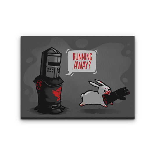 Running Away - Canvas Print