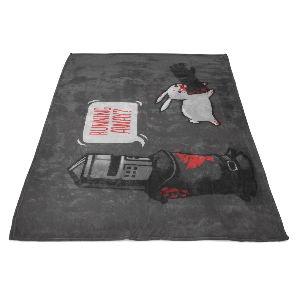 Running Away - Fleece Blanket