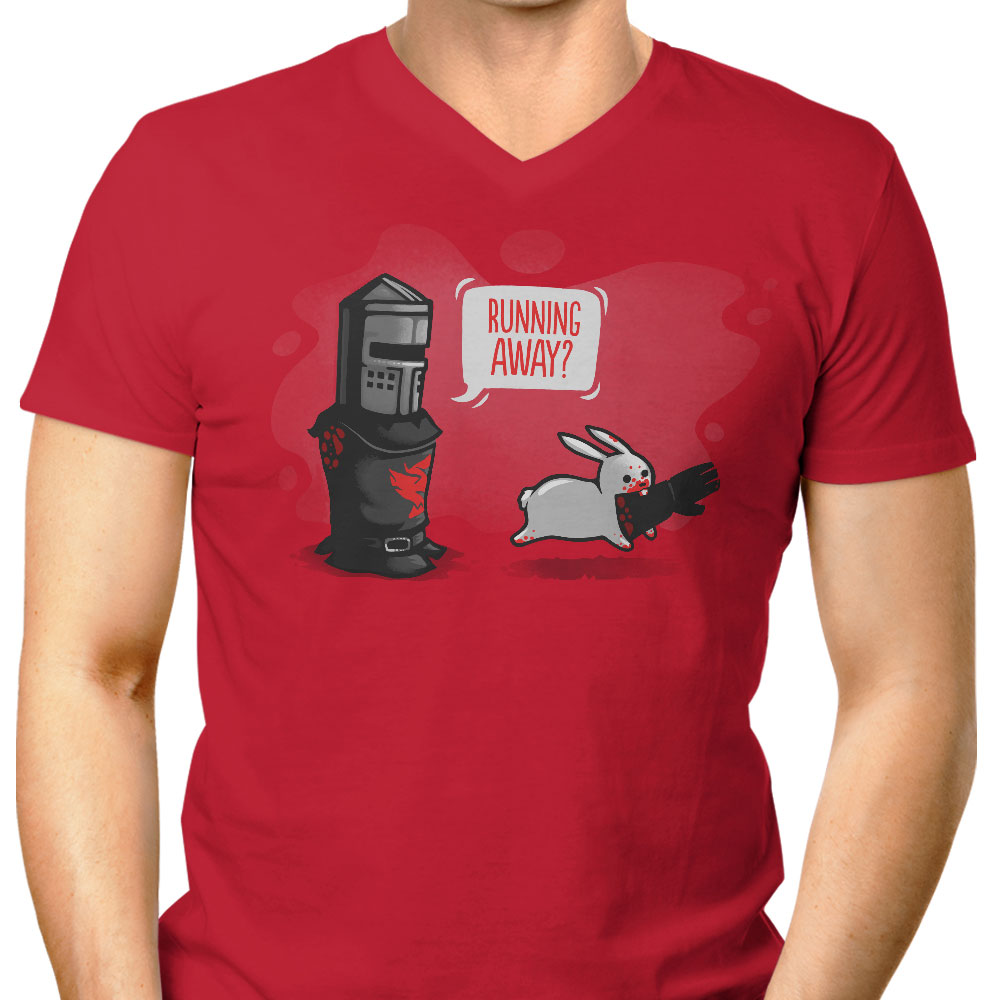 Running Away - Men's V-Neck