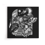 Running in Space - Canvas Print