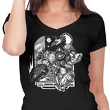 Running in Space - Women's V-Neck