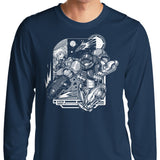 Running in Space - Long Sleeve T-Shirt