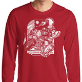 Running in Space - Long Sleeve T-Shirt