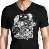 Running in Space - Men's V-Neck