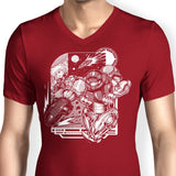 Running in Space - Men's V-Neck