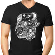 Running in Space - Men's V-Neck
