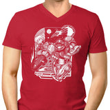 Running in Space - Men's V-Neck