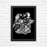 Running in Space - Posters & Prints