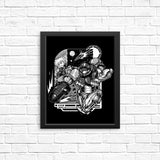 Running in Space - Posters & Prints