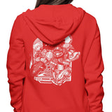 Running in Space - Hoodie