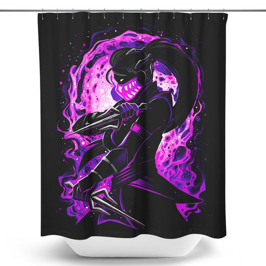Ruthless Assassin - Shower Curtain