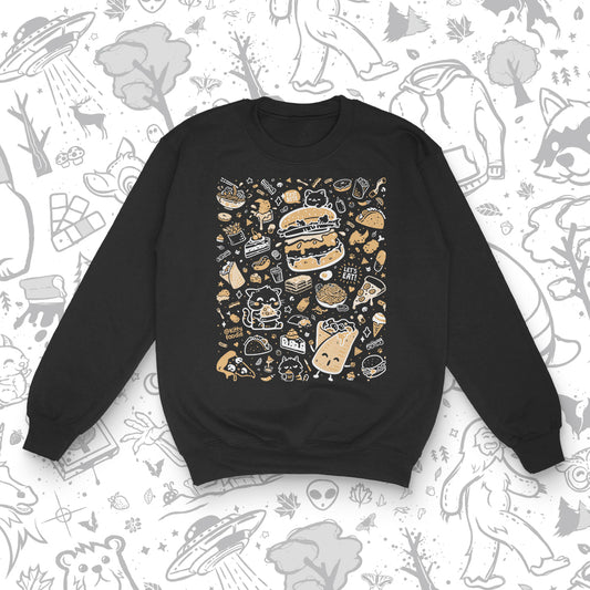 Kitty Foodie Doodle - Sweatshirt