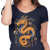 Sacred Dragon Keeper - Women's V-Neck