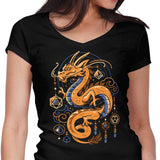 Sacred Dragon Keeper - Women's V-Neck