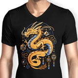 Sacred Dragon Keeper - Men's V-Neck