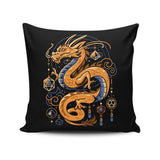 Sacred Dragon Keeper - Throw Pillow
