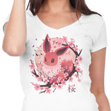 Sakura Eevee - Women's V-Neck